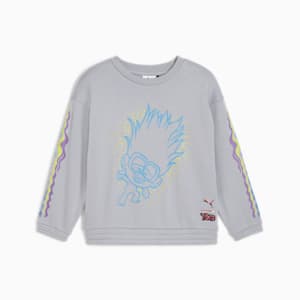 Cheap Erlebniswelt-fliegenfischen Jordan Outlet x TROLLS Little Kids' Sweatshirt, Gray Fog, extralarge